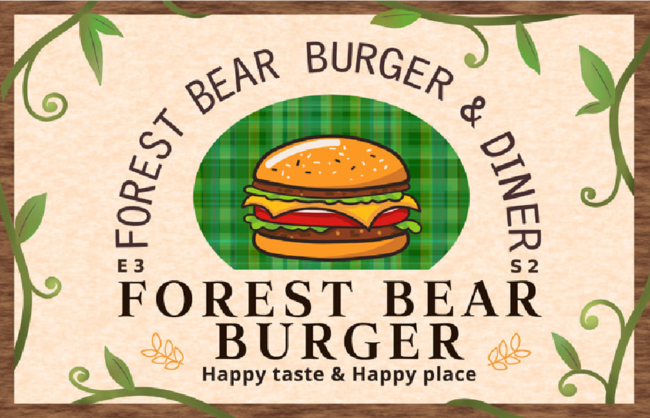 Forest Bear Burger